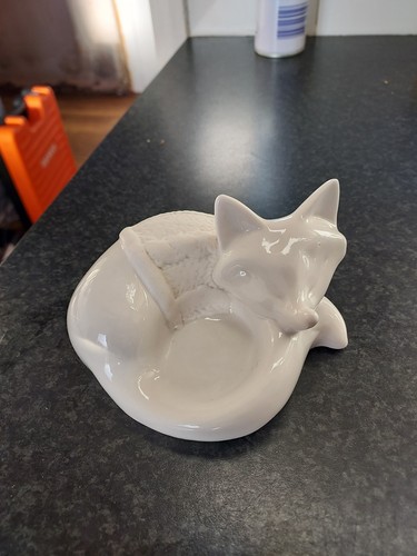 Sleeping fox candle - fox,