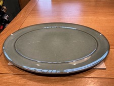 Denby Regency Green Oval Platter  Plate 37cm Length 27cm Width Stoneware
