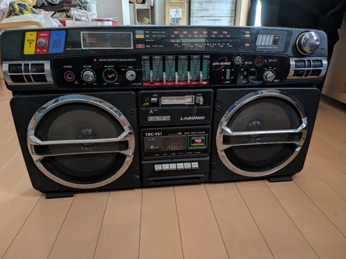 Vintage boombox lasonic - vintage,