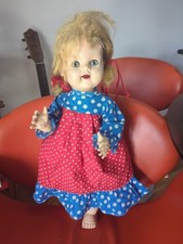 1950's Pedigree Hard Plastic 21" Walker Doll (Made in England)