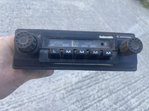 Radiomobile car radio motorola - car, radio,motorola