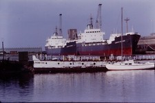 1979 Albright Explorer & Pioneer Shipping Ship Boat 35mm Original Slide Ref 415