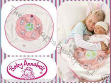 ZAPF BABY ANNABELL DOLL ROUND FLEECE FUN SNUGGLE BLANKET PLAYMAT BRAND NEW £15