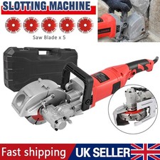 4000W Wall Groove Cutting Machine 125mm Electric Wall Chaser Slotting Machine MO