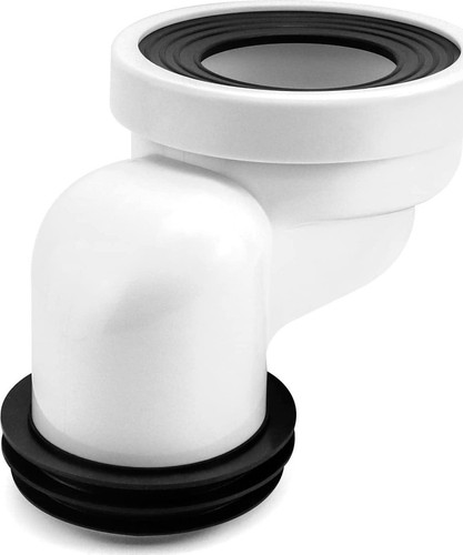 100mm toilet offset - 100mm, pan