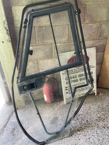 Cab door with perspex - l/h,