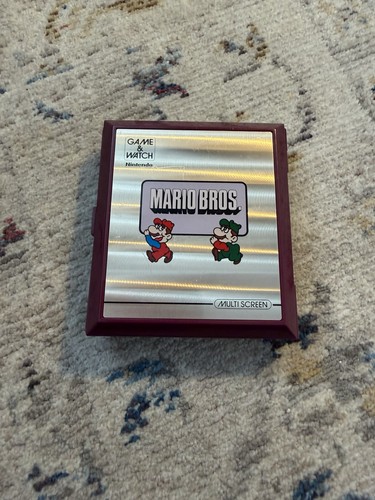 Nintendo game watch - game,