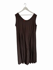 Ewa I Walla Dress Brown Midi