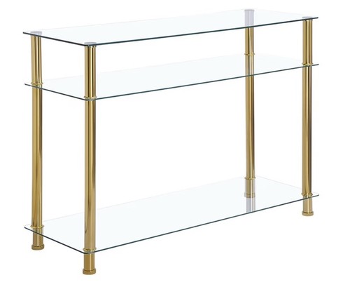 Tempered glass console table - console,