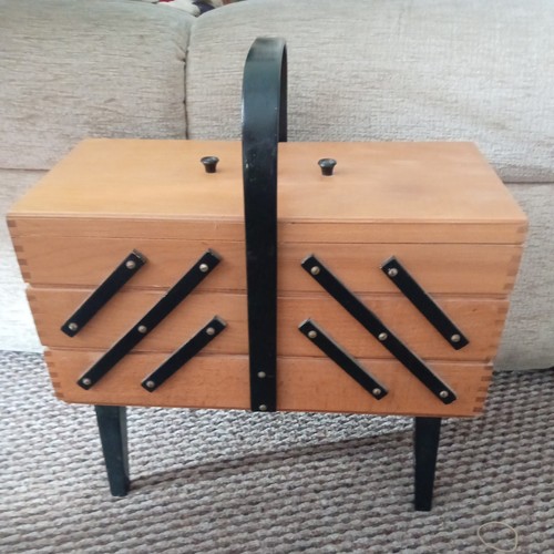 Retro wooden craft - craft, sewing