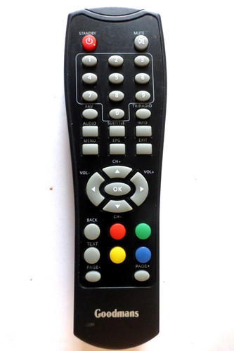 Goodmans freeview box remote - goodmans,