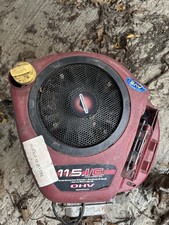 Ride on lawn mower 11.5 HP Briggs and Stratton Petrol Engine i/c ohv 11.5hp red