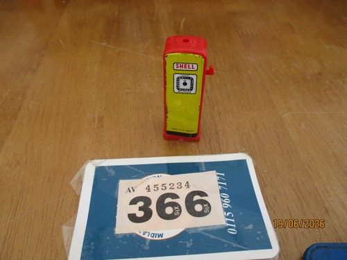 Toy shell petrol pump - toy,