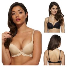 Gossard Superboost Lace Bra Padded T-Shirt Womens Underwired Moulded Bras 7705