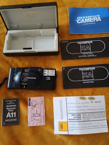 Olympus 35mm compact camera - xa,