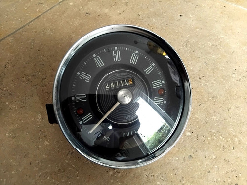 Classic mini early speedo - early,
