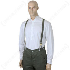 German Army OFFICER HEMDEN WHITE SHIRT Cotton Undershirt - All Sizes WW2 Repro