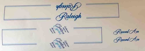 Raleigh record ace set blue - record,