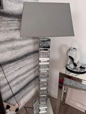 Mirrored crushed crystal