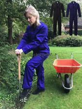 Ladies Stud Front Boilersuit