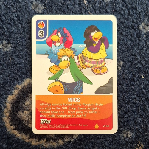 Topps disney club penguin - club,