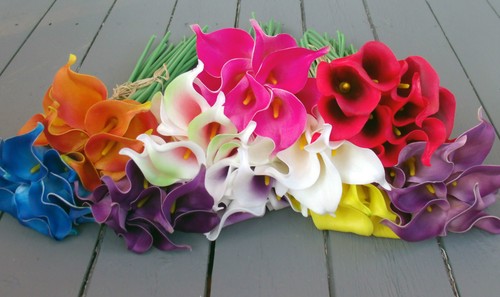 Artificial calla lily bunch - calla,