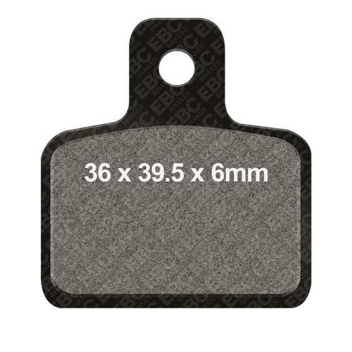 Pair brake pads - brake, ebc