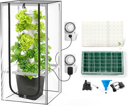 Indoor hydroponic growing - indoor,