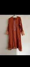 Pakistani 2 Piece with Intricate Embroidery Mehndi Dress Size M