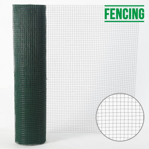Green pvc coated chicken - chicken, wire