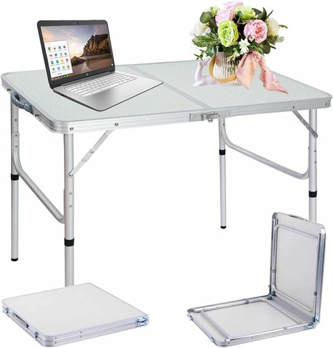 Folding computer desk - computer,
