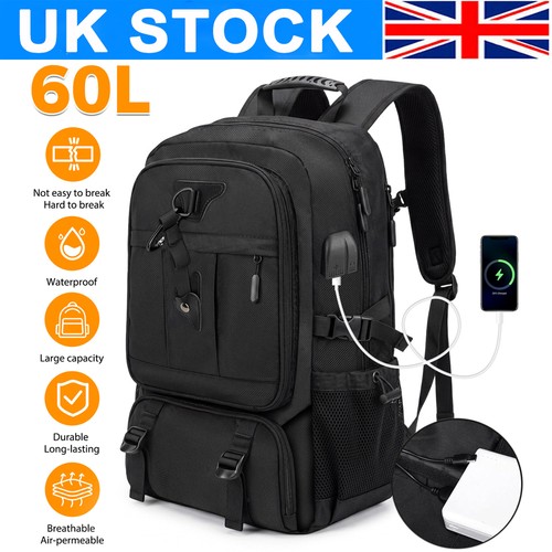 Large waterproof backpack 60l - waterproof,