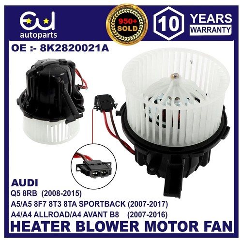 New heater blower motor fan - motor,