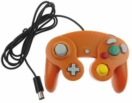 Orange nintendo gamecube - nintendo,