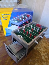 Miniature Soccer Table
