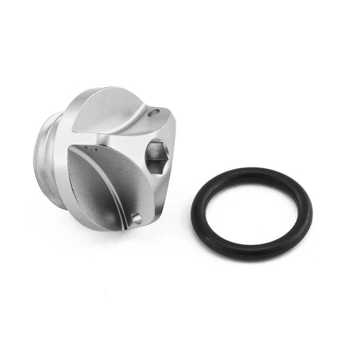 Aluminium oil filler cap - oil,