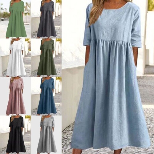 Womens short sleeve - short, plain