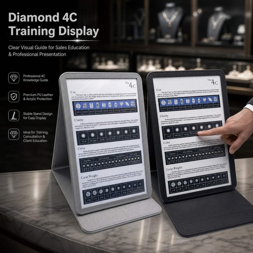 Diamond education display - 4c,