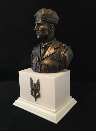 Cold cast bronze bust sas - cast, of