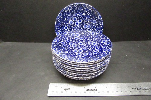 Burleigh blue calico burgess - calico,