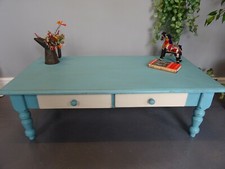 Vintage Shabby Chic Blue &