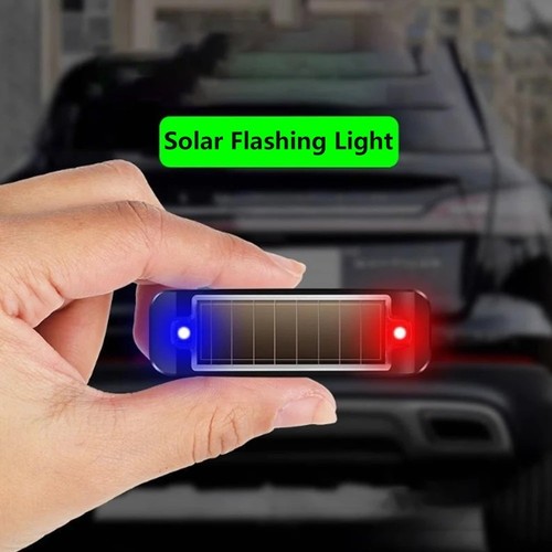 Led solar car dummy alarm - led,