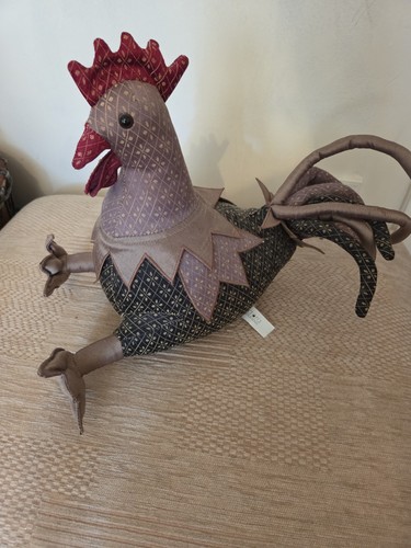 Dora designs rooster - rooster, weighted