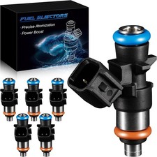 6 Pieces Fuel Injectors for