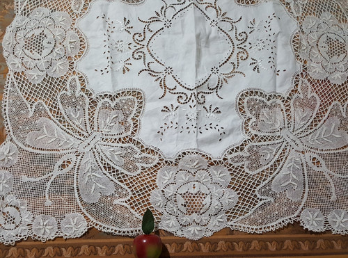 Lace handmade antique - lace,