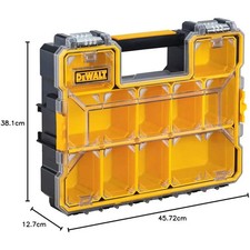 DeWalt Deep Pro Organizers Tool Storage Screw Nail Cups Storage Box 1 Pcs Pack