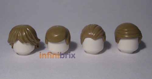 Lego dark tan male - tan,