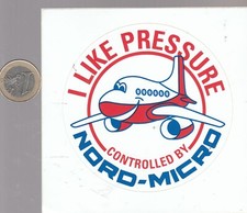 sticker.. aeronautics. NORD MICRO