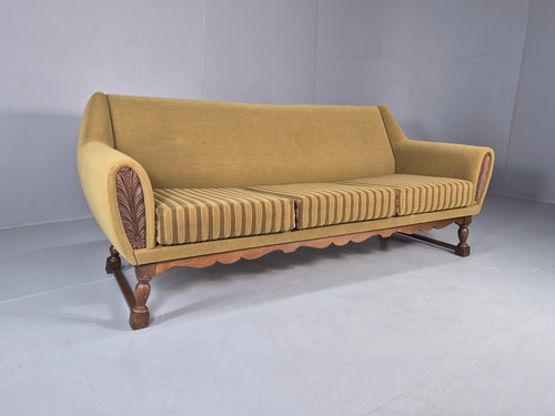 Vintage danish seater sofa - vintage,