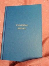 Masonic Universal Ritual LARGE PRINT  Craft Lodges Hardback NEW